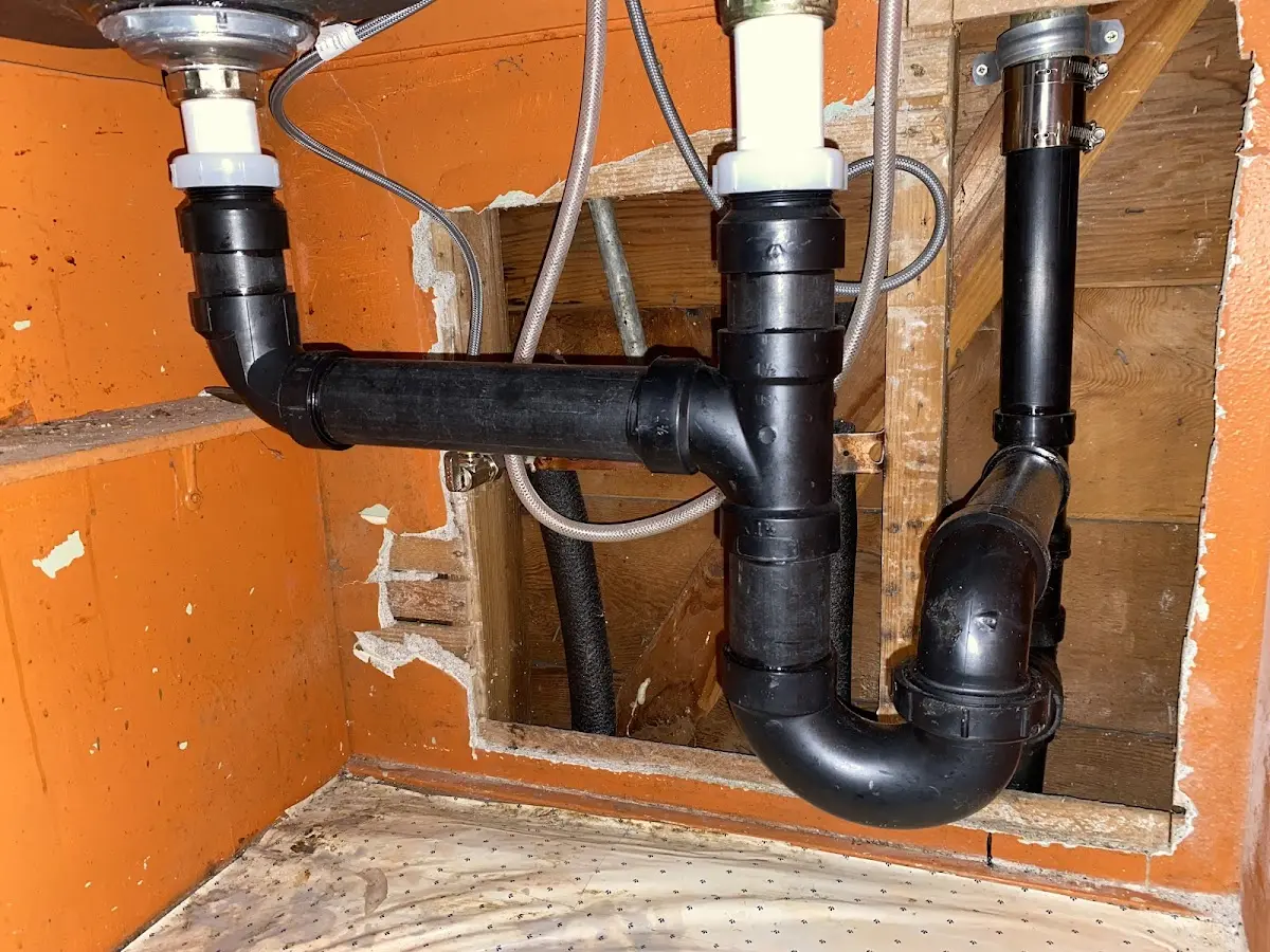 Professional Repiping Services equipment and tools on the job in Mount Airy